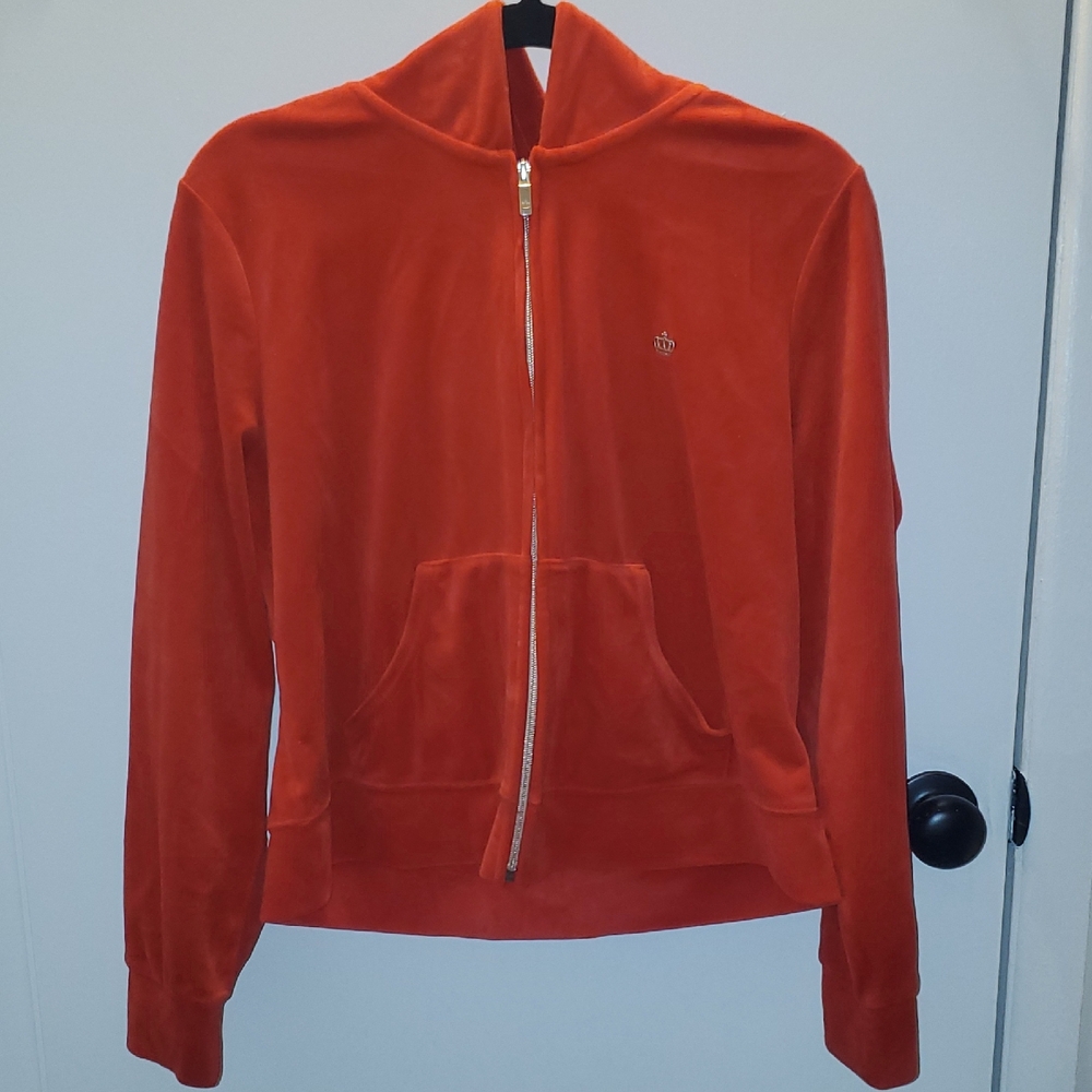 Juicy Couture Red Bomber Jacket